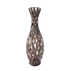 33" Copper Metal Handmade Woven Vase -Michaels Shop D758543S 1 1