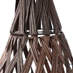 33" Copper Metal Handmade Woven Vase -Michaels Shop D758543S 4