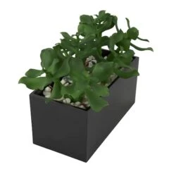 10" Green Foliage Artificial Plant With Black Pot -Michaels Shop D760280S 3
