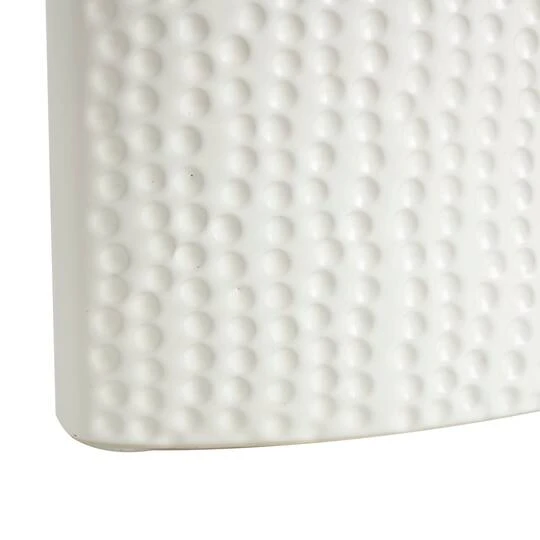 White & Gold Leaf Accent Ceramic Vase Set 8 White & Gold Leaf Accent Ceramic Vase Set - Image 8