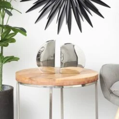 Silver Mirror Finish Stainless Steel Vase Set -Michaels Shop D760367S 6