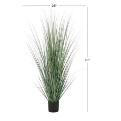 5ft. Onion Grass Tall Artificial Plant With Black Pot -Michaels Shop D762325S 6