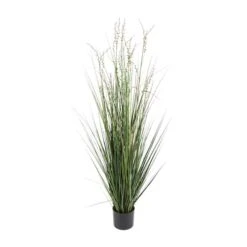 5ft. Potted Green Onion Grass & String Of Pearl Artificial Plant