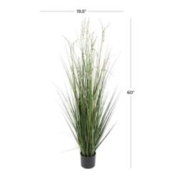 5ft. Potted Green Onion Grass & String Of Pearl Artificial Plant 9 5ft. Potted Green Onion Grass & String Of Pearl Artificial Plant -Michaels Shop D762326S 3