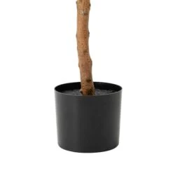 Glitzhome® 5ft. Creative Shaped Faux Ficus Tree In Pot -Michaels Shop D763666S 6