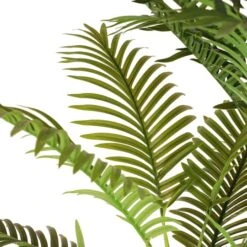 6ft. Artificial Areca Palm Tree In White Decorative Pot -Michaels Shop D763731S 4