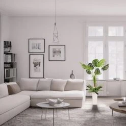 5ft. Artificial Tarovine Tree In White Decorative Pot -Michaels Shop D763736S 3