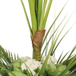 5ft. Artificial Tarovine Tree In White Decorative Pot -Michaels Shop D763736S 6