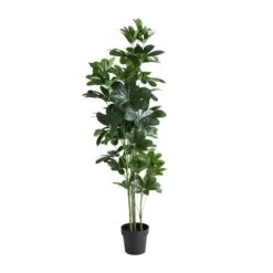 5ft. Potted Green Faux Foliage Artificial Money Tree -Michaels Shop D765451S 2