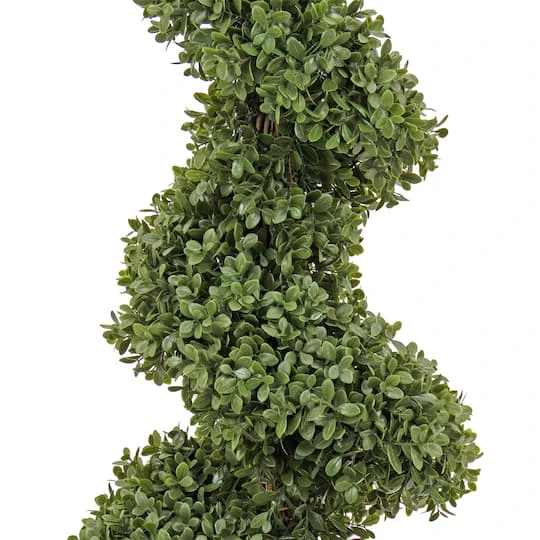 3.5ft. Boxwood Spiral Topiary 4 3.5ft. Boxwood Spiral Topiary - Image 4