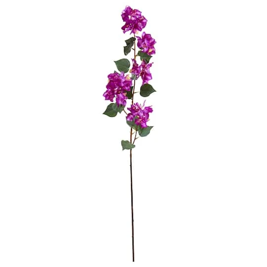 47'' Bougainvillea Artificial Flower Spray, 4ct. Orchid 2 47'' Bougainvillea Artificial Flower Spray, 4ct. Orchid - Image 2